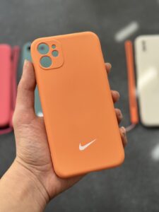 قاب موبایل آیفون نایک سیلیکونی + بندست ( 3010 ) - تصویر 2