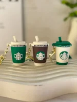 جاکلیدی سیلیکونی استارباکس لیوانی (کدa0224) - تصویر 3