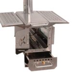 بخاری هیزمی تمام استیل تاشو قابل حمل