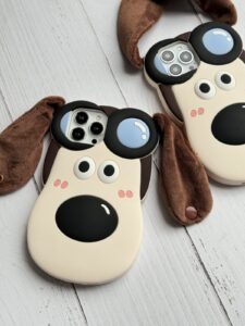 قاب موبایل آیفون سگ خلبان گوشدار - تصویر 2