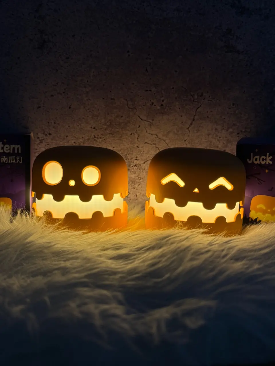 05e3d1 چراغ خواب طرح هالوین Jack-o'-lantern کدو تنبل (کدa0221) - تصویر 1