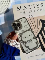 قاب Hello Kitty نگینی (کدC2122)