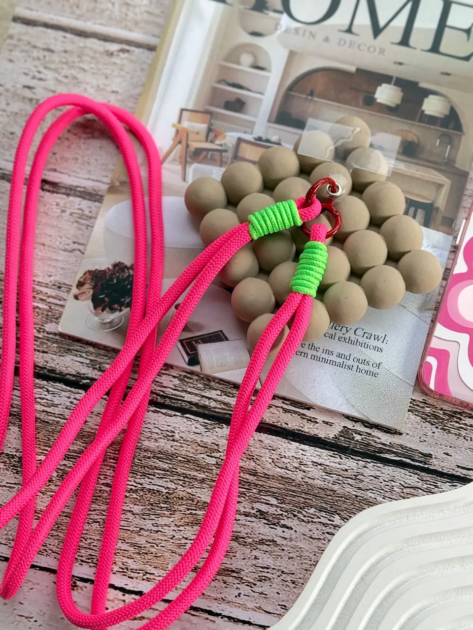 073107 بند کنفی بلند صورتی (کدa0198) - تصویر 1