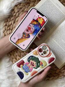 قاب موبایل آیفون دلقک جوکر برجسته - تصویر 3