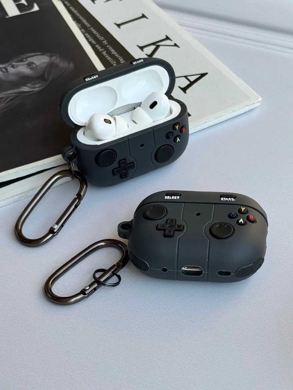 0dff9b کاور ایرپاد سیلیکونی دسته بازی (کدa0155) - تصویر 1