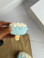 کاور ایرپاد سیلیکونی Blue ice Cream (کدa0064)