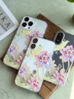 قاب Lotus flowers گل نیلوفر (کدC2053) - تصویر 4