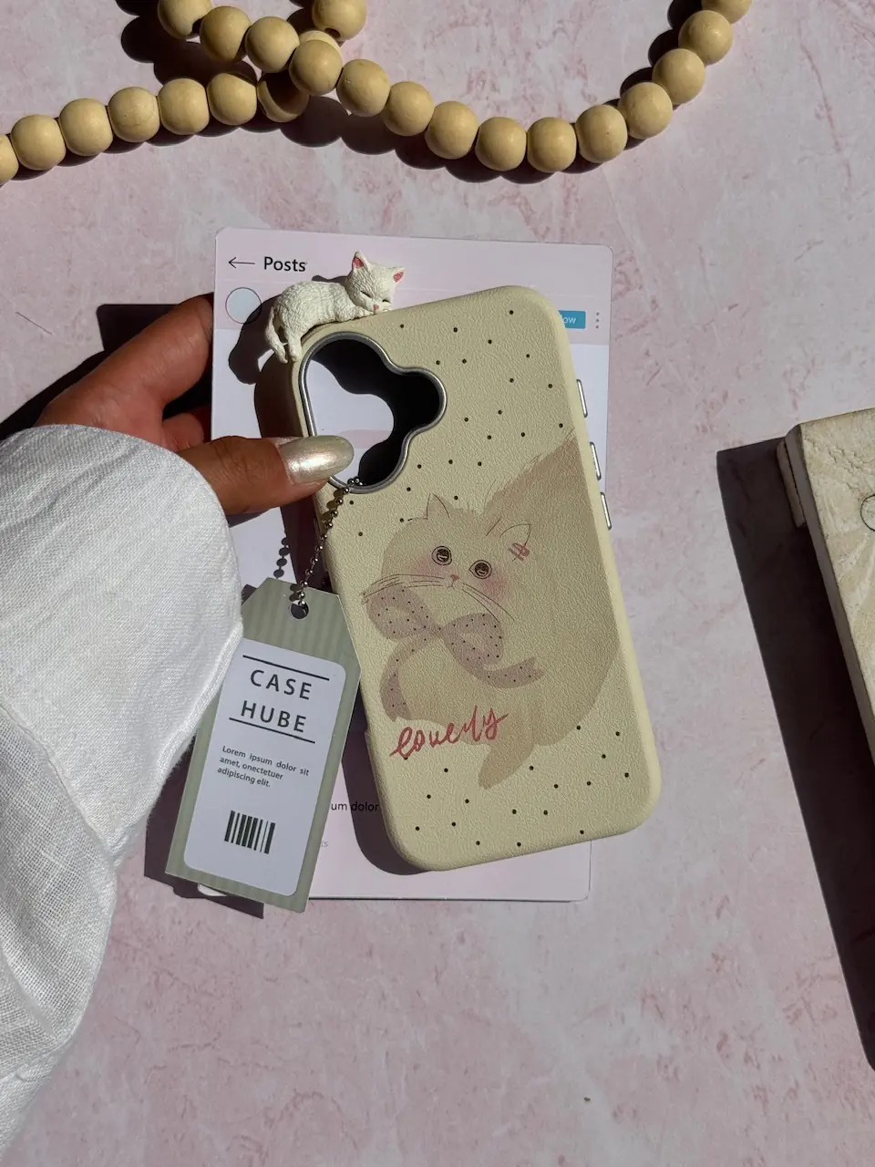 178c4a قاب گربه پرشین آیفون (کدC2101) - تصویر 1