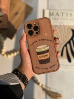 قاب Caffè americano آیفون ، سامسونگ ، شیائومی (کدC1934) - تصویر 3