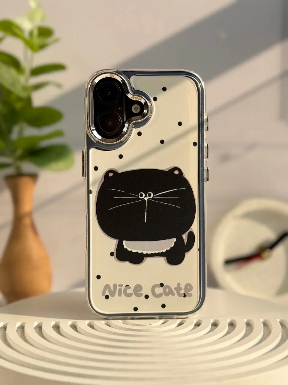 240bc6 قاب Nice Black Cat (کدC2164) - تصویر 1