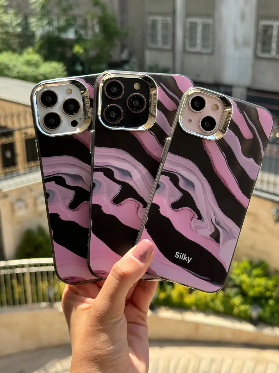 2e86e0 قاب Silky Case آیفون ، سامسونگ (کدC1781) - تصویر 1