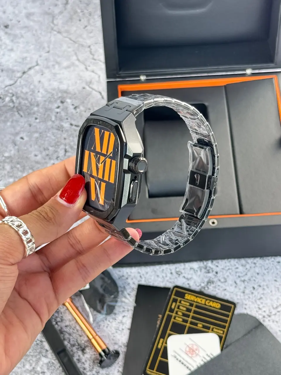 308882 بند و گارد اپل واچ Richard Mile (کدw5038) - تصویر 1