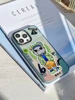 قاب Chillout Bear سری Old School (کدC1839) - تصویر 3