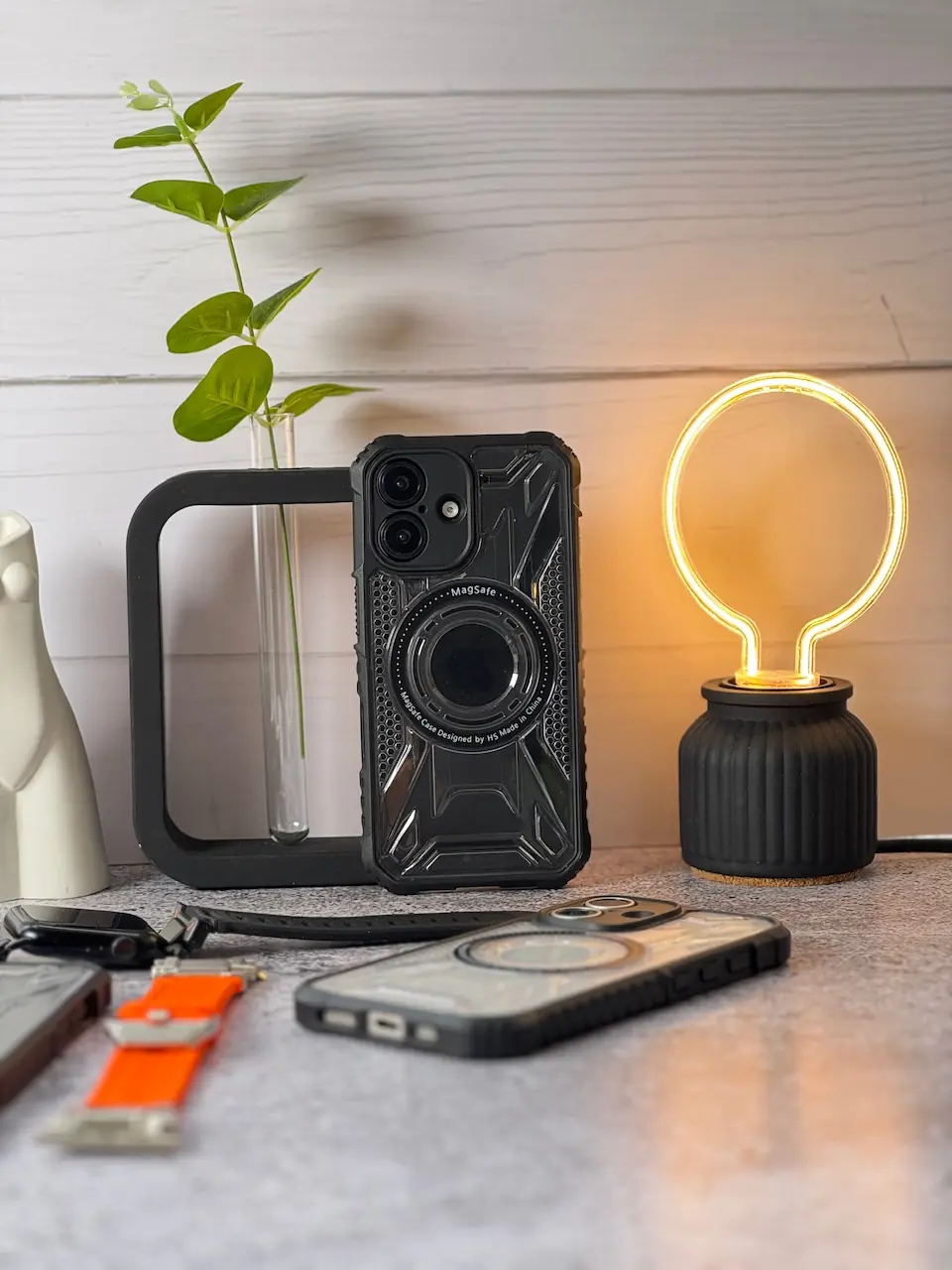 3d00e6 قاب HS ضد ضربه با مگ سیف (کدC1890) - تصویر 1