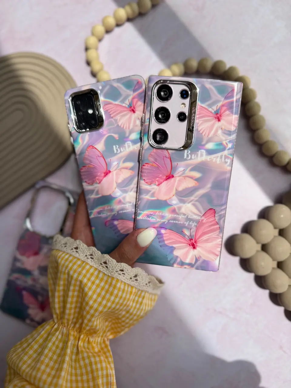 424d35 قاب پروانه لاکی اندرویدی (کدC2008) - تصویر 1