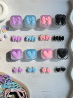 محافظ آداپتور 20 وات آیفون قلب و پاپیون رنگی (4تکه) (کدa0176) - تصویر 2