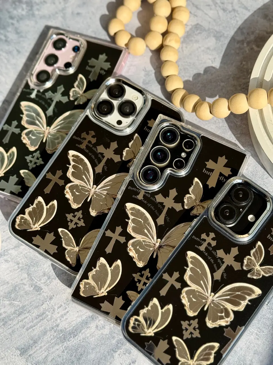 4a3337 قاب Butterfly Cross (کدC2136) - تصویر 1