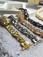 بند اپل واچ کارتیر گل azurea (کدw5033) - تصویر 5