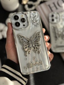 قاب موبایل آیفون پروانه بال متحرک