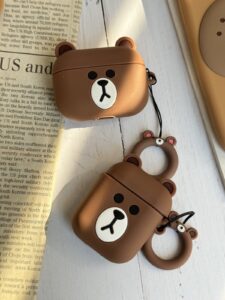 کاور ایرپاد خرس بانمک سیلیکونی