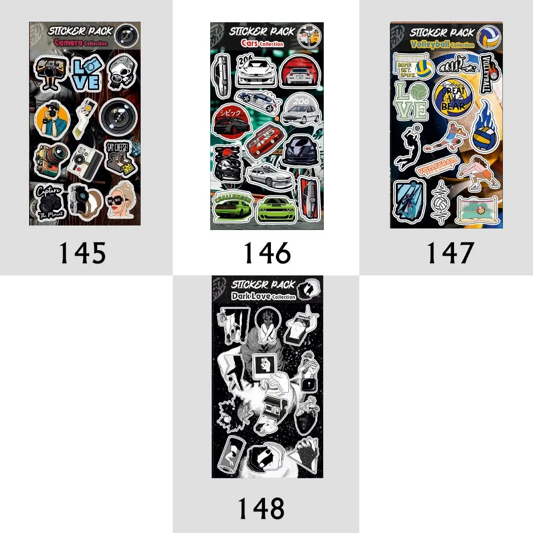 5cd0c9 پک استیکر شماره 79 تا 149 (کدa0142) - تصویر 1