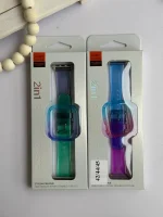 ست بند اپل واچ و گارد ژله ای رنگی (کدw5025) - تصویر 2