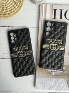 قاب موبایل سامسونگ گوچی بالشتی چرمی داغ - تصویر 2