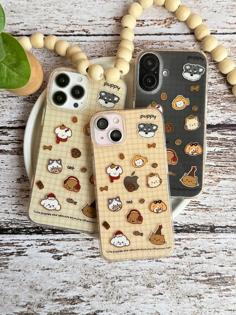 668de7 قاب سگ و گربه های بامزه (کدC2038) - تصویر 1