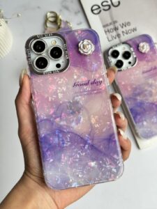 قاب موبایل آیفون ویولت بنفش