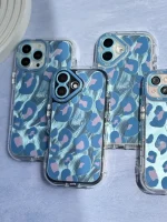 قاب پلنگی آبی پاستلی (کدC2001)