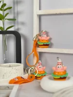 جا کلیدی سیلیکونی پاتریک همبرگری (کدa0203)