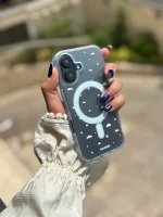 قاب ابر آبی با پاپ سوکت ستاره (کدC2037)