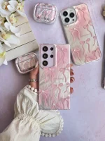 قاب Pink Ribbon آیفون ، سامسونگ ، شیائومی (کدC2015) - تصویر 4