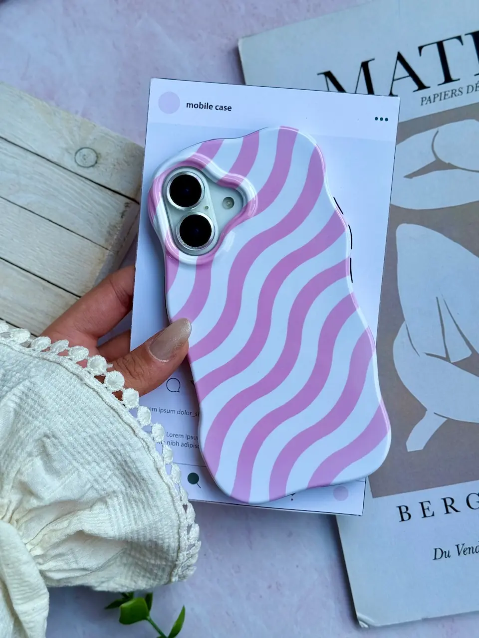 7b1629 قاب ویوی wavy (کدC2174) - تصویر 1