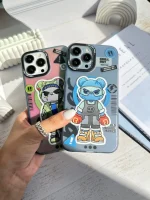 قاب Chillout Bear سری Old School (کدC1839) - تصویر 5