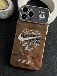 قاب موبایل آیفون نایک مسی محافظ لنزدار - تصویر 3