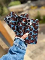قاب Aqua Leopard آیفون (کدC2088)