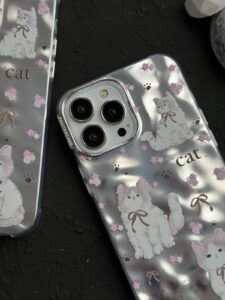 قاب موبایل آیفون پرشین کت کرومی - تصویر 3