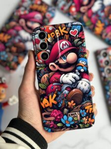 قاب موبایل سامسونگ سوپر ماریو ( قارچ خور )