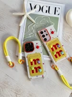 قاب M&M'S جاکارتی با بند آیفون و سامسونگ (کدC1834)