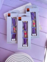 بند اپل واچ بافت بنفش کنفی با گارد سیلیکونی (کدw5060) - تصویر 5