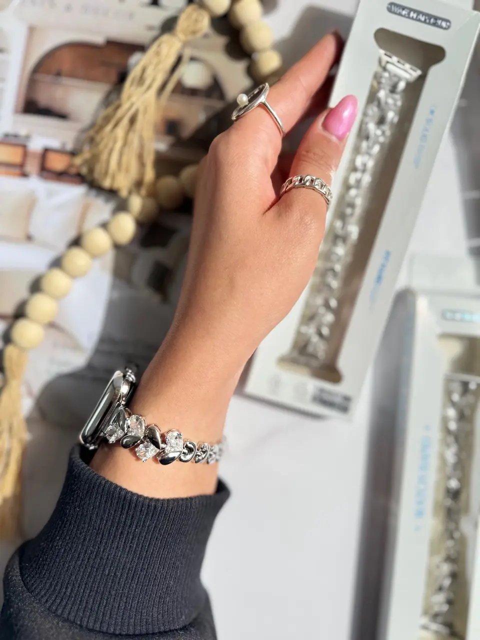 9c4485 بند اپل واچ لینک سلطنتی (کدw5056) - تصویر 1