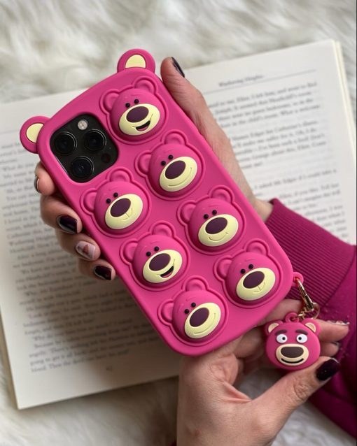 قاب موبایل آیفون فیجت یوگی + آویز ست قاب موبایل آیفون فیجت یوگی + آویز ست - تصویر 1