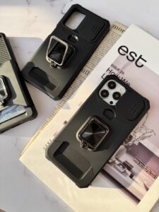 قاب موبایل سامسونگ آرمور جاکارتی کشویی استند حلقه ای - تصویر 3