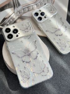 قاب موبایل آیفون پروانه صدفی - تصویر 2