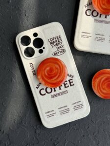 قاب موبایل آیفون طرز تهیه انواع قهوه + پاپ سوکت لته آرت