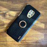 قاب موبایل آیفون کروکودیل دور طلایی - تصویر 3