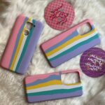 قاب موبایل شیائومی رنگین کمان سیلیکونی هفت رنگ سری 1