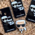 قاب موبایل سامسونگ طرح کارل و گربه پشت گلس ( 2003 ) - تصویر 2