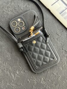 قاب موبایل آیفون سن لورن جاکارتی بندی بلند - تصویر 3